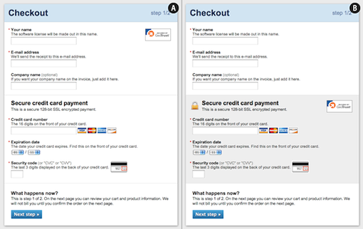 Visually-secured-checkout-design in Fundamental Guidelines Of E-Commerce Checkout Design